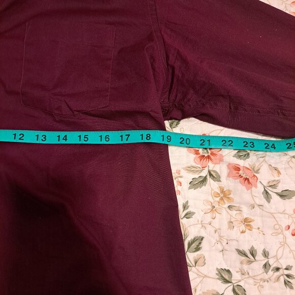 Nautica burgundy shirt - Picture 3 of 5